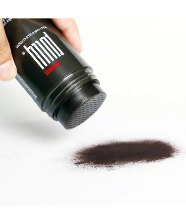 Hair Building Fibers (Black) - 23g | Instant Fuller Hair Solution for Men & Women | Eliminate Thinning Hair - Buy Online on GoSupps.com