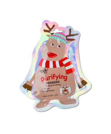 Epielle Christmas Character Sheet Mask Assortment - Santa Reindeer Snowman & More | Perfect Stocking Stuffers & Holiday Gift Ideas (12pk) - Birthday & Spa Treats for Kids - Buy Online on GoSupps.com