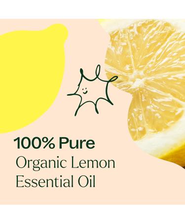 Plant Therapy Organic Lemon Essential Oil 100 mL (3.3 oz) 100% Pure USDA Certified Organic Undiluted Aromatherapy for Cleaning Skin Care and Immune Support - Buy Online on GoSupps.com
