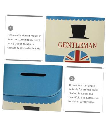 Buy Minkissy Fall 3-St Blade Storage Box - Sound Bank & Razor Waste Container (3pcs 7.6x7.6cm) - Easy Donor Iron Blue - International Shipping Available - Buy Online on GoSupps.com