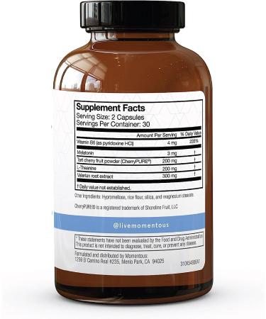 Momentous Elite Sleep | 30 Servings | Vegan & Gluten-Free | NSF Certified - Buy Online on GoSupps.com