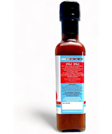 Cheeky Indian Pili Pili Original Extra Hot Peri Sauce 270g | Authentic UK Made Tangy Flavours | Small Batch, Fresh Ingredients | Ideal for Dips & Marinades - Buy Online on GoSupps.com
