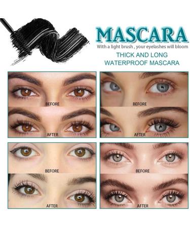 Lijieyou Curling Iron Mascara Lijieyou Mascara 3D Curling Eyelash Iron Mascara Metal Mascara Wand Three-Dimensional Curling Metal Steel Tube Mascara Waterproof Long Iron Mascara (Brown*C*2) - Buy Online on GoSupps.com