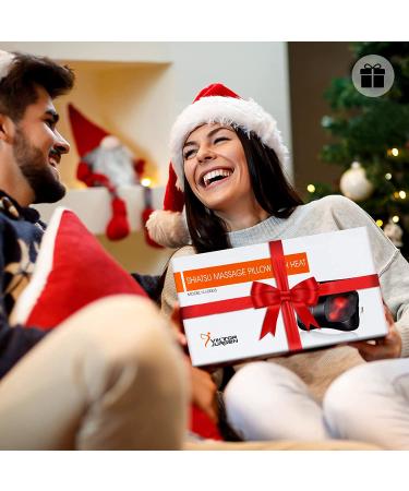 VIKTOR JURGEN Neck Massage Pillow Shiatsu with Heat - Relaxation Gift for Men and Women - Buy Online on GoSupps.com