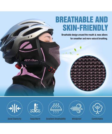 Buy WACCET Storm Hood: Warm Windproof Balaclava for Men & Women - Perfect for Cycling Motorcycling & Skiing | Purple - Buy Online on GoSupps.com