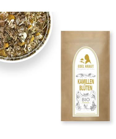 Chamber tea organic 100g |Noble herb - organic chamomile flowers dried - premium chamomile tea cut - organic chamomile blossoms organic chamomile flowers 100 g