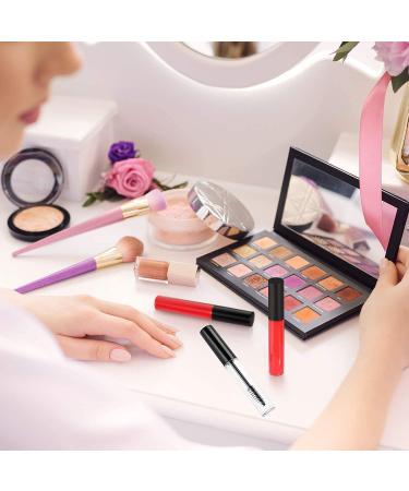 10 Pack 10ml DIY Empty Lip Gloss Tubes | Refillable Lip Balm & Lipstick Containers with Black Caps & Funnel - Perfect for Custom Lip Makeup - Buy Online on GoSupps.com