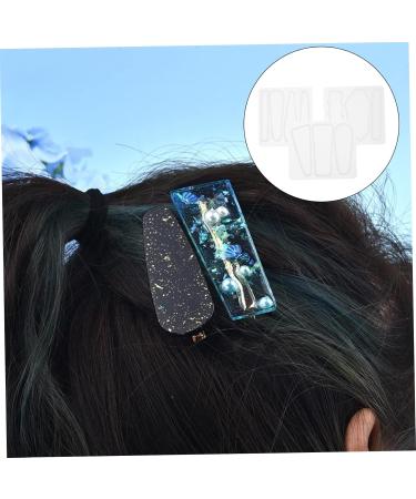 NUOBESTY 69 Pcs Hairpin Epoxy Mold Silicone Molds Clear Hair Clips Diy Silicone Mold Crystal Epoxy Headgear As Shownx3pcs 8.5X0.5cmx3pcs - Buy Online on GoSupps.com