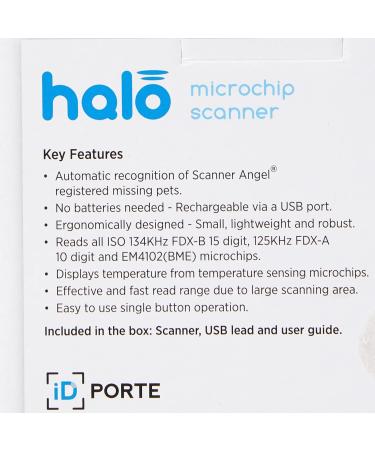 Halo Microchip Scanner Blue - Buy Online on GoSupps.com