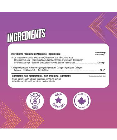 Shop Sante Hyaluronic Marin Collagen Powder 500g | 40 Servings for Hydration & Joint Support - Buy Online on GoSupps.com