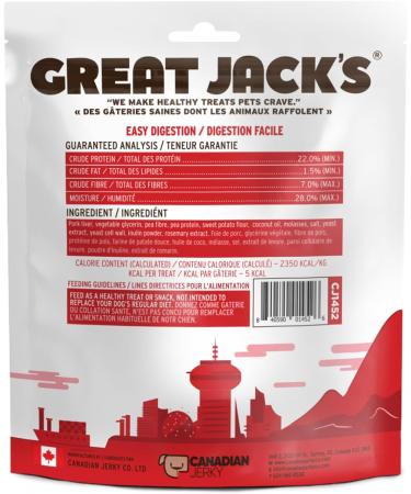 Great Jack s Dog Functional Treats 261g (Easy Digestion) - Buy Online on GoSupps.com