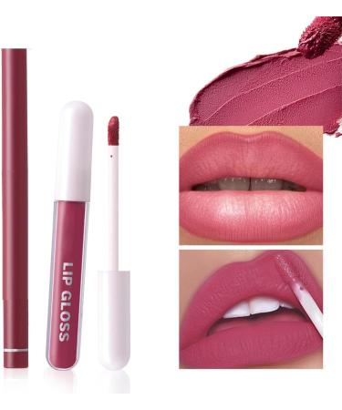 Fravsiu Lipstick set lip liner combo waterproof lip liner long lasting lipstick moisturizing lipstick lip gloss combo waterproof lip pencil and moisturizing lipstick combo for daily use - Buy Online on GoSupps.com