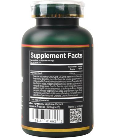 Digestive Delight - Balances Good & Bad Bacteria Naturally - Improved Nutrient Absorption - Microbiome - Excessive Gas - Bloating - Abdominal Pain & Discomfort - Gut Health - Probiotic Free - 180ct - Buy Online on GoSupps.com