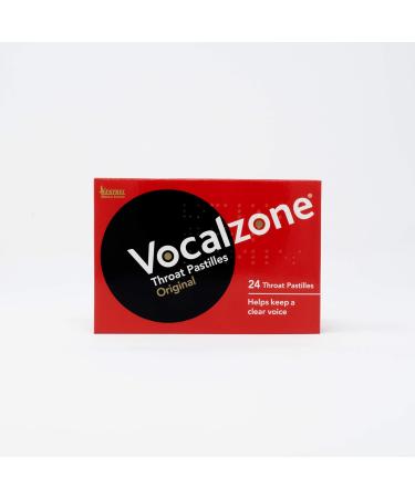 Vocalzone Original | Sore Throat Relief Pastilles | Multi-Pack (12 x 24) - Buy Online on GoSupps.com