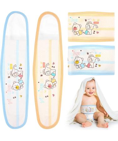 COHEALI Baby Belly Band 4 Pcs - Infant Umbilical Cord Cotton Navel Support Belts - Buy Online on GoSupps.com