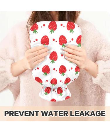 NAANLE Dots Transparent Hot Water Bottle 2L - Large Heating & Cooling Therapy for Pain Relief Bed Hands & Feet - Buy Online on GoSupps.com