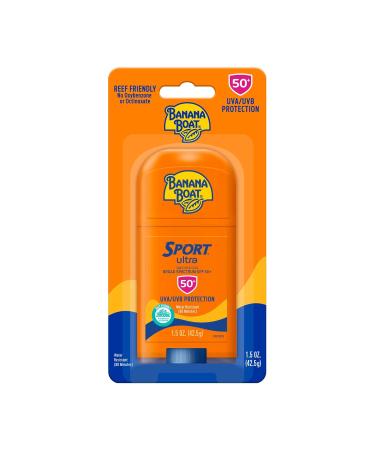 Banana Boat Sport Ultra Sunscreen Lotion SPF 30 Twin 3oz Pack and Sport Ultra Reef Friendly Sunscreen Stick SPF 50 1.5oz - Buy Online on GoSupps.com