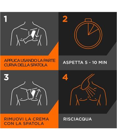  FEI FAN MEN Hair Removal Cream Breast and Body for Normal Skin Removes Hair in 3 Minutes Leaves Skin Moisturized 200ml (4 Units) - Buy Online on GoSupps.com