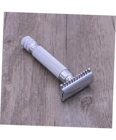 Minkissy Men's Razor Set | 3-in-1 Shaving Kit with Solid Wood Handle | Premium Shaving Blades for Smooth Shave | International Shipping Available - Buy Online on GoSupps.com