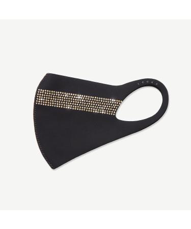 LOOKA Protective Fashion Crystal Mask - Washable & Reusable | Comfortable AG Astro Gold (Small Medium) - Shop Internationally - Buy Online on GoSupps.com