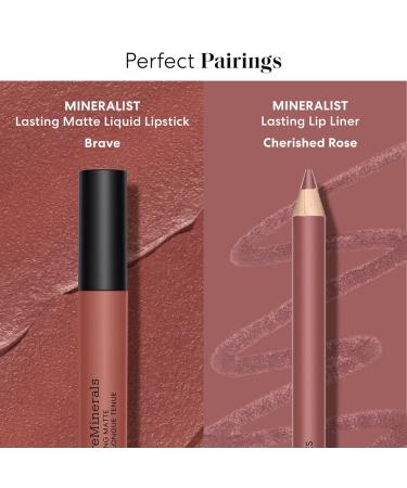 bareMinerals Mineralist Lasting Lip Liner - Creamy Pigmented Vegan Natural Ingredients All-Day Wear in Blissful Blush - Shop Now - Buy Online on GoSupps.com
