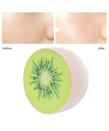 Buy Cute Kiwi Shape Makeup Sponge - Dual Use Wet & Dry Elastic Beauty Sponge for Liquid & Powder Cosmetics | Perfect Fruit Shaped Makeup Tool - Buy Online on GoSupps.com