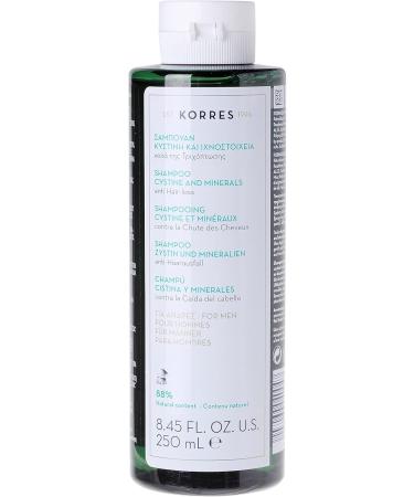 KORRES Cystine & Minerals Anti-Hair Loss Shampoo for Men Silicone and Paraben Free 250 ml Cystines & Minerals - Buy Online on GoSupps.com
