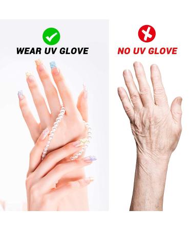 MelodySusie UV Gloves for Nails - Nail Art and Manicure Protection - Buy Online on GoSupps.com