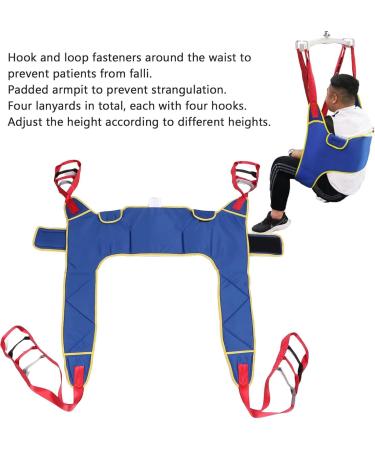 Universal Full Body Hoyer Lift Sling Professions Patient Lift Sling Padded Divided Leg Slings with Commode Opening- Supports up to 230 Kg/507 1 inch(Medium) - Buy Online on GoSupps.com
