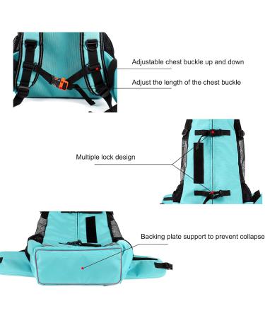Galat e Adjustable Backpack for Small & Medium Dogs - Easy to Transport Perfect for Outdoor Walks Hiking & Travel (M Black) - Shop Now! - Buy Online on GoSupps.com