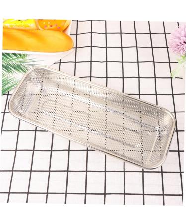 Alipis Mesh Strainer Filter Pasta Noodles Food Container Storage Basket Vegetable Fruit Stand Fruit Basket - Buy Online on GoSupps.com