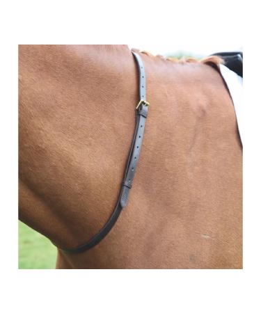 Shires Velociti (was Blenheim) Gara Leather Strap 447G Black Black 3/4X50 Black 3/4X50"