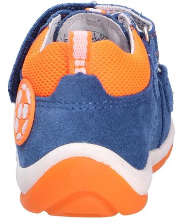 Superfit Baby Boys Freddy Sandals - Blue/Orange - Size 2 UK - Buy Online on GoSupps.com