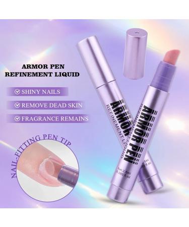 Stylo huile pour renforcer les ongles - pointe angl e 45 degr s restaure la brillance - Huile de soin pour ongles cassants de mains et pieds - pour adultes g s sportifs hommes femmes maison voyage - Buy Online on GoSupps.com