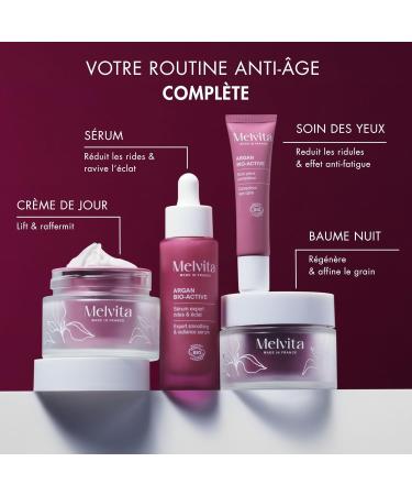  Melvita Melvita - Anti-ageing Firming Face Cream with Organic Argan Intensive and Nourishing Lifting Treatment All Skin Types from 35 Years 99% Natural 50 ml - Buy Online on GoSupps.com