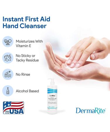 GelRite Hand Sanitizer 4 OZ - Instant Hand Sanitizer Gel for On-the-Go Protection - Buy Online on GoSupps.com