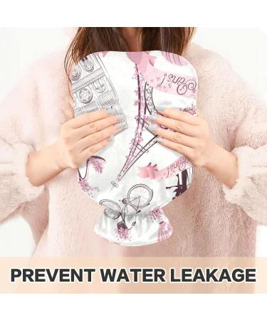 Romantic Paris Trip + Free Hot Water Bottle Cover | Large 2L Pain Relief & Cramps Solution - Buy Online on GoSupps.com