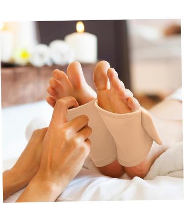 Muzrunq Foot Castor Oil Pack 2pcs Reusable Castor Oil Compress Powders Reusable Rigid Oil Wrap Soft Fabric Compress Oil Pads for f - Buy Online on GoSupps.com