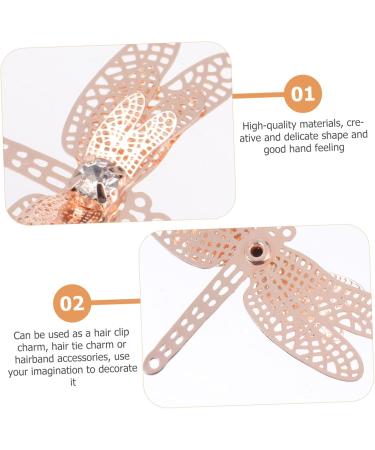 Ipetboom 50 Pcs Diy Hairpin Accessories Hair Barrettes Vintage Bracelet Hair Pin Accessories Crystal Miss 1 count (Pack of 1) As Shownx5pcs - Buy Online on GoSupps.com