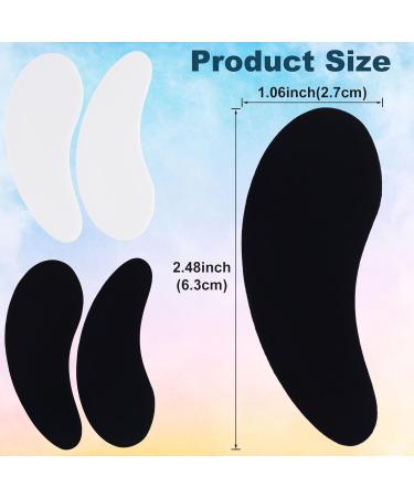 Joez Wonderful Under Eye Patches | Silicone Reusable Eye Masks for Wrinkles & Fine Lines | 2 Pairs (Black & White) - International Shipping Available - Buy Online on GoSupps.com