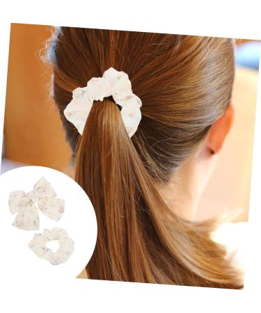 minkissy 1 Set Hair Accessories Hair Ties Ponytail Holder Hair Tie Gauze Hair Scrunchies Ponytail Scrunchies Bow Knotted Elastic Hair Scrunchies Barrette Elasticity Girl Alligator Clip Mesh - Buy Online on GoSupps.com