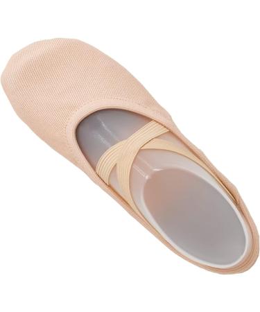 Buy s.lemon Girls Ballet Shoes - Pink Stretch Slippers for Women | Elastic Ballet Shoes EU Size 32 - Buy Online on GoSupps.com