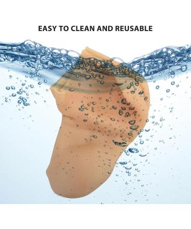 Silicone Socks for Women High Elasticity Aloe Waterproof Silicone Moisturizing Socks Softening Dry Cracked Feet Rough Skins & Anti Slip Aloe Sock for Women Dry Cracking Skin - Buy Online on GoSupps.com