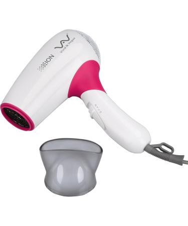 VAV 1200W Travel Hair Dryer - Professional Ceramic Mini Blow Dryer for Kids with Cool Shot Button & Folding Handle - Buy Online on GoSupps.com