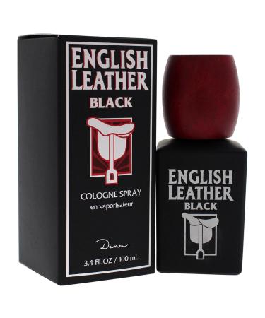 English Leather Black by Dana for Men 3.4 oz Cologne Spray a Leather fragrance for men 3.4 Fl Oz (Pack of 1) - Buy Online on GoSupps.com