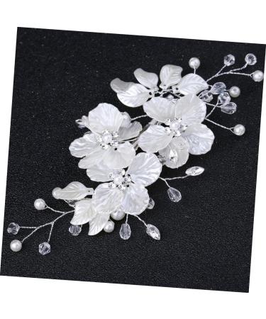 FRCOLOR Hair Hair decoration decorative hair clips Hair Clips Crystal Hair Clips Wedding Hair Accessories Pearl alligator clips Pearl Hair Pins diamond Acrylic flower bride Clips - Buy Online on GoSupps.com