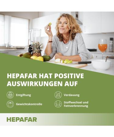 HepaFar Liver Detox Package - Milk Thistle Artichoke Green Tea | 60 Capsules & 40 Tea Bags | Advanced Detox by Sensilab - Buy Online on GoSupps.com