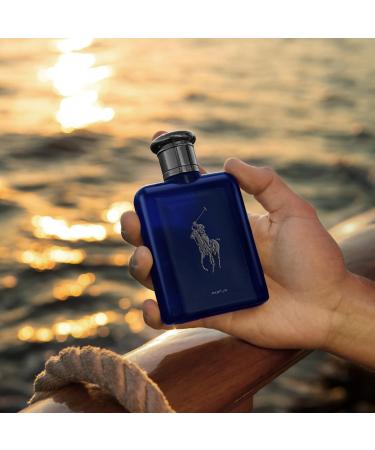 Ralph Lauren - Polo Blue - Parfum - Men's Cologne - Aquatic & Fresh - With Citrus Oakwood and Vetiver - Intense Fragrance 2.5 Fl Oz (Pack of 1) - Buy Online on GoSupps.com