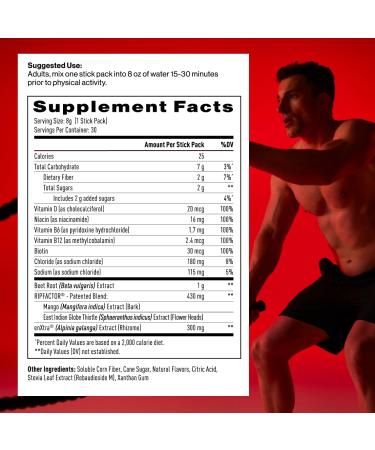 Mdrive Accelerate Pre-Workout Powder Single Serving Packets Mixed Berry 30 Count (Non-Stimulant Mixed Berry) Mixed Berry 0.28 Ounce (Pack of 30) - Buy Online on GoSupps.com