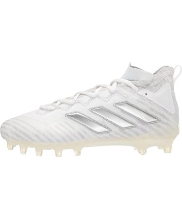 adidas Men's Freak Ultra 20 Football Shoe 8.5 - White/Silver/Clear Grey - Buy Online on GoSupps.com